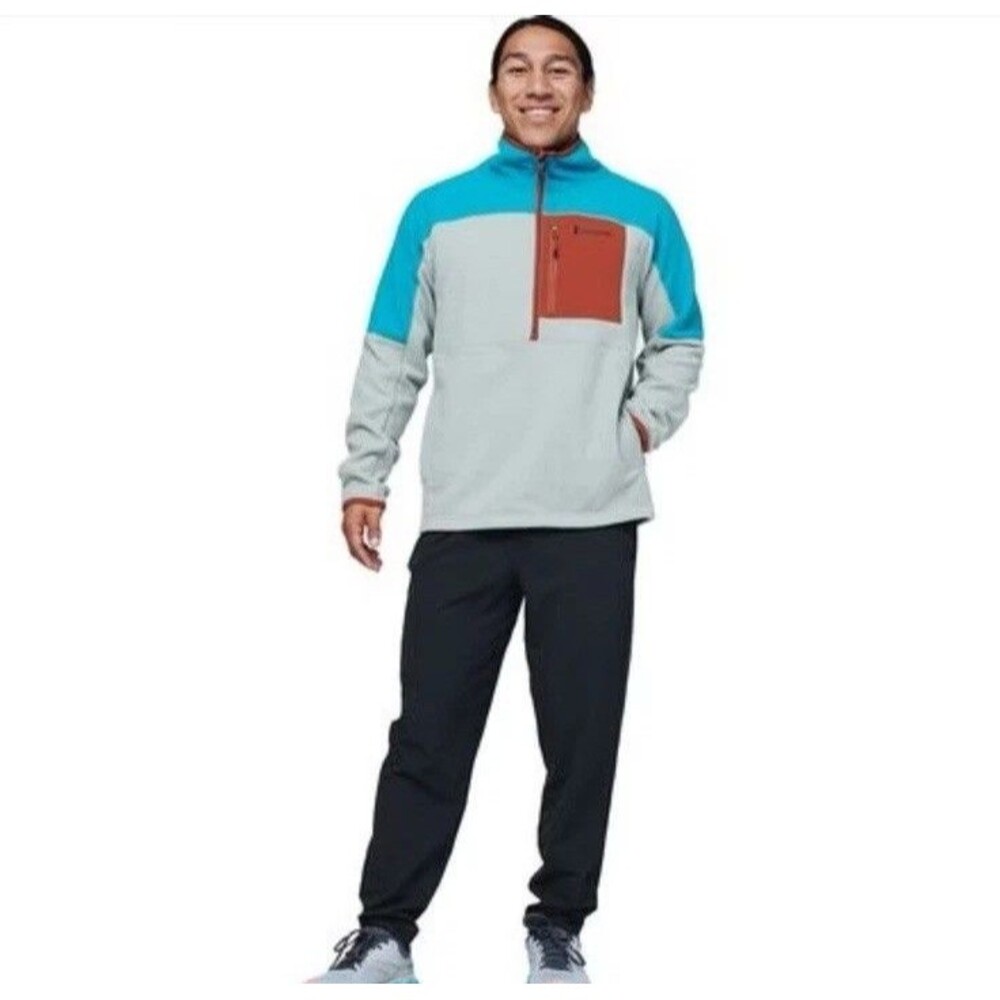 Cotopaxi Men's Abrazo Half-Zip Fleece Size Medium Backpacking Outdoors Gorpcore